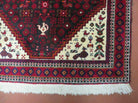 4' X 7' Vintage Handmade Indian Jaipur Rug Bird Carpet - Jewel Rugs