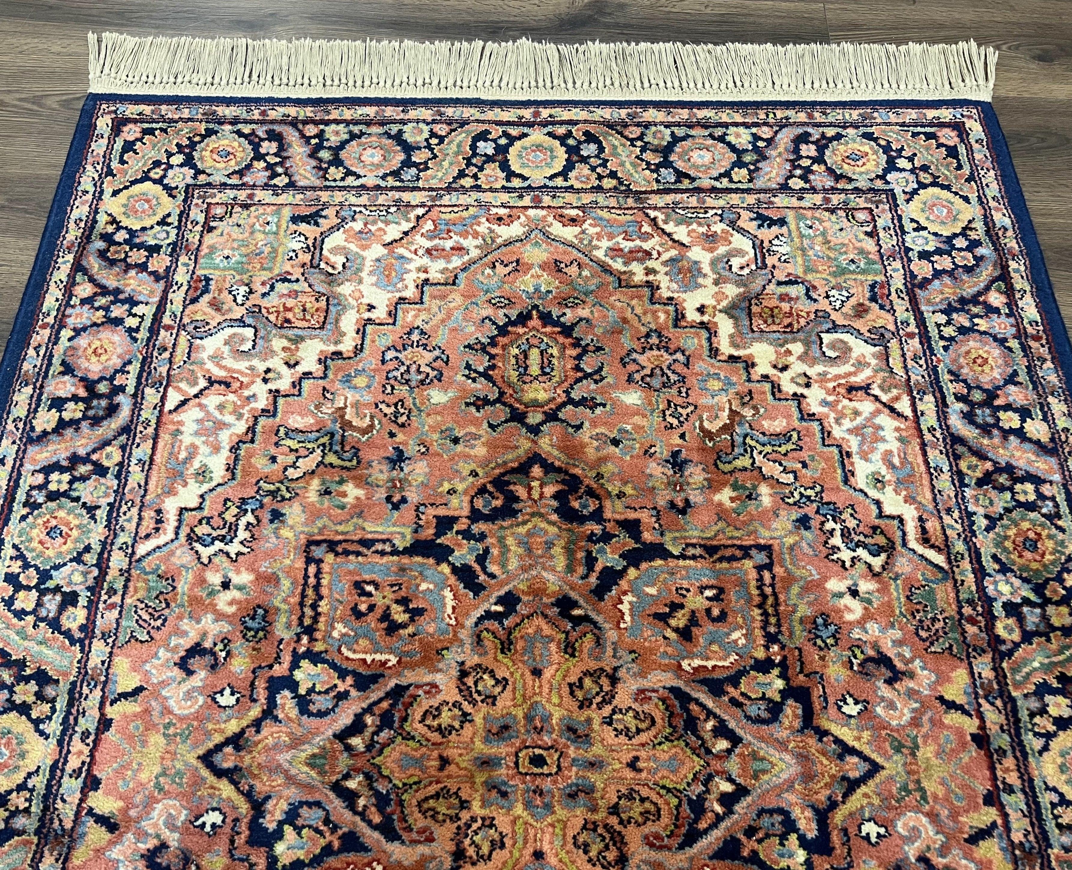 4x6 Karastan Heriz Rug #726, Vintage Karastan Wool Carpet, Hard to Find, Discontinued Original 700 Series, Heriz Serapi Area Rug, Medallion - Jewel Rugs