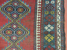 3' X 6' Antique 1920s Handmade Caucasian Karabagh Ganjeh Talesh Wool Rug Nice - Jewel Rugs