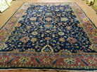 9' X 11' Antique Handmade Turkish Sparta Wool Area Rug Floral Nice Organic Dyes - Jewel Rugs