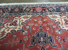 6' X 9' Vintage Handmade Indian Medallion Wool Rug Veg Dyes Nice # M702 - Jewel Rugs