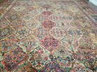 10' X 13' Karastan Kirman Multicolor Panel # 717 American Made Wool Rug Resized - Jewel Rugs