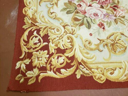 8' X 10' One Of A Kind Hand Made French Aubusson Weave Savonnerie Wool Rug - Jewel Rugs