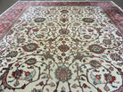 7' X 10' Vintage Handmade India Floral Oriental Wool Rug Hand knotted Carpet - Jewel Rugs