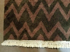 8' X 11' Vintage 1960 Danish Rya Shag DeLuxe Ege Berber Rug Mid-Century Modern - Jewel Rugs