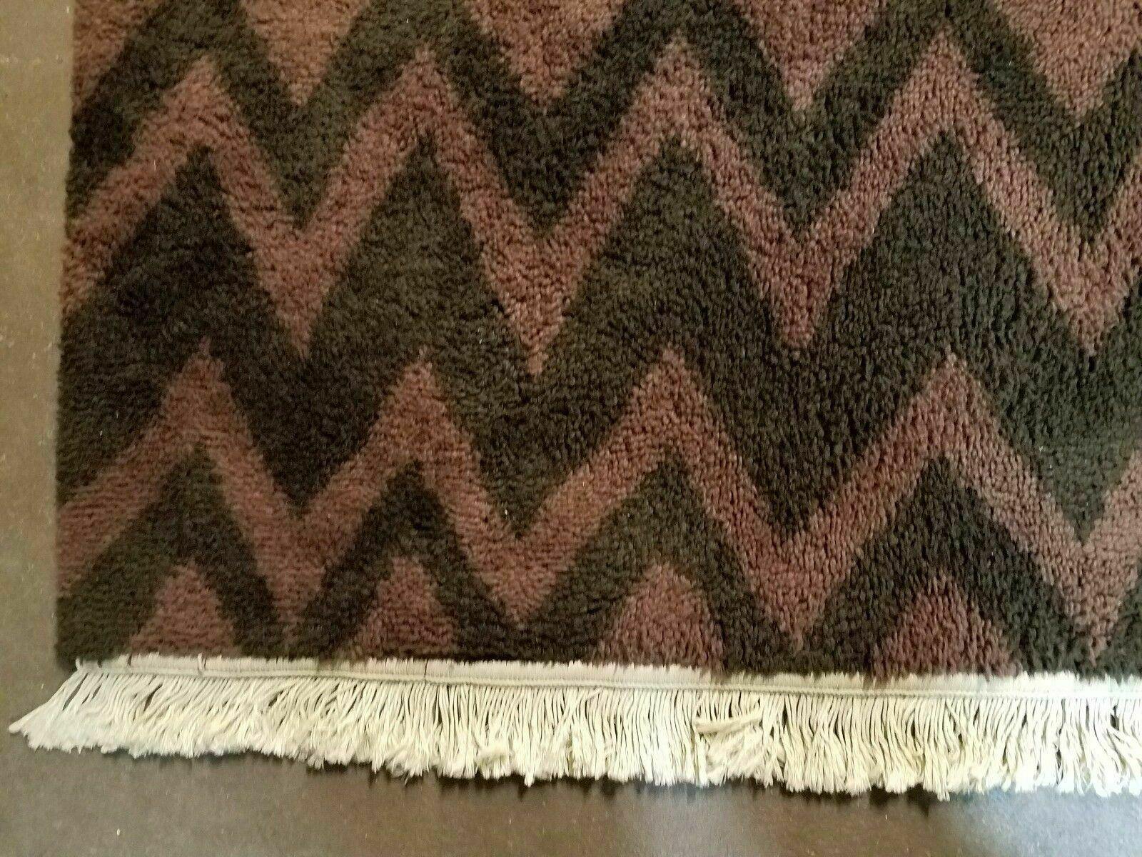 8' X 11' Vintage 1960 Danish Rya Shag DeLuxe Ege Berber Rug Mid-Century Modern - Jewel Rugs