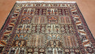 Vintage Persian Bakhtiari Rug, Four Seasons, Panels, Wool, Hand-Knotted, 5' 6" x 9' 5" - Jewel Rugs