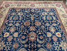 Karastan Rug 8.8 x 12 Herat Floral #900-904, Wool Karastan Carpet, Blue and Beige, Allover Herati Pattern, Samovar Teawash, Vintage Rug 9x12 - Jewel Rugs